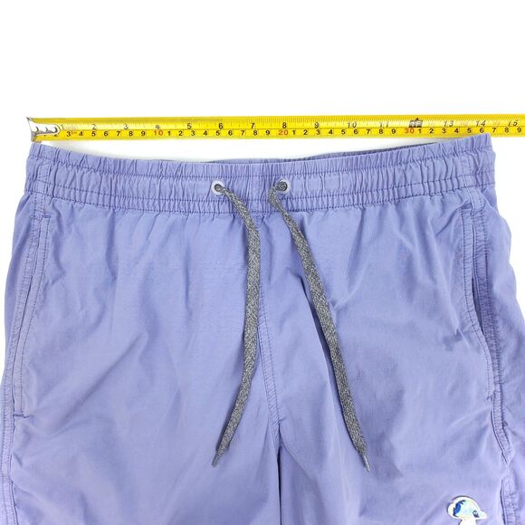 NEW Bonobos 5 Inch Swim Trunks Board Shorts Volley Purple Fish Embroidered XS - Picture 4 of 10